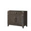 Meuble-lavabo en chêne brun 36 po L, avec armoire à fermeture douce et tablette spacieuse x P 22 po, armoire intérieure-118731405