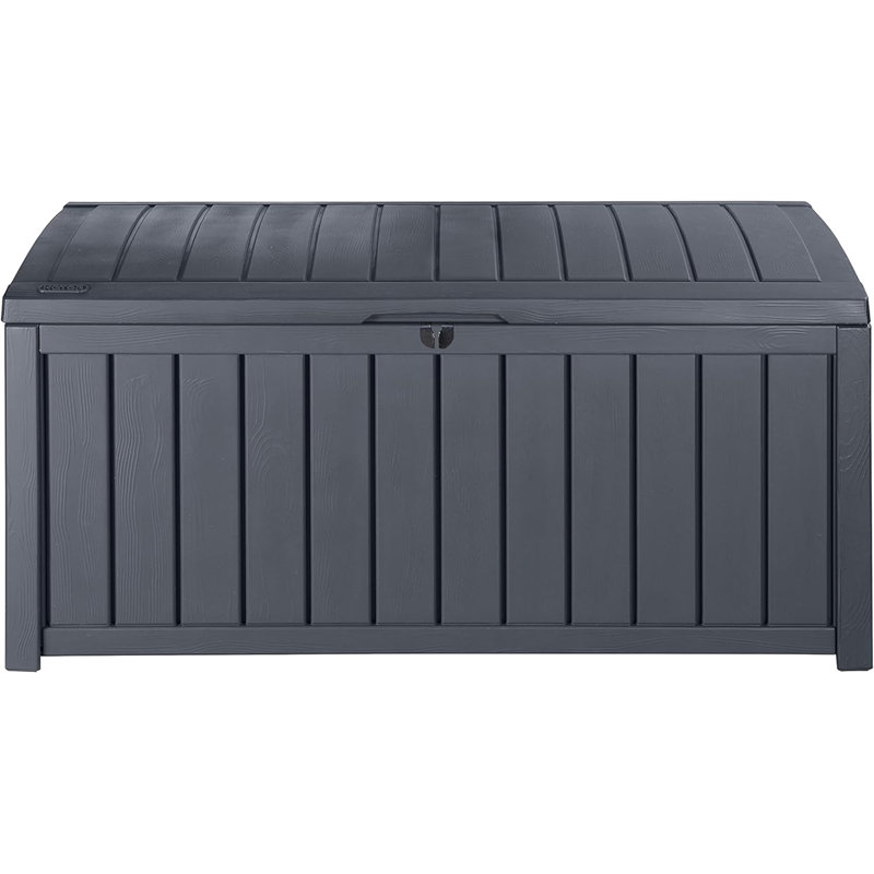 Keter Glenwood 390l Storage Box- Graphite/grey