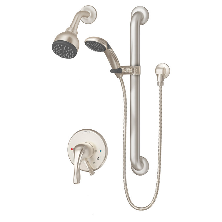 Origins 1-Handle 1-Spray Shower Trim with Hand Shower - 1.5 GPM (Valve not Included)