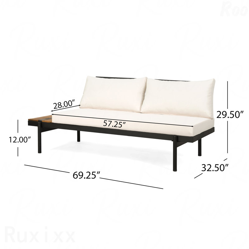Patio 2 Seater Sofa Left Side Theo