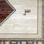 Tapis beige / brun Stef Southwestern-1610283995