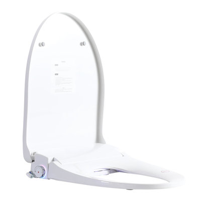 Heated Bidet Seat With Multi - Cleaning Options, Radar Sensor Auto Open/Close, Bathroom Installation Upgrade Adjustable Portable Intelligent Temperature Management, Self Nozzle, Use