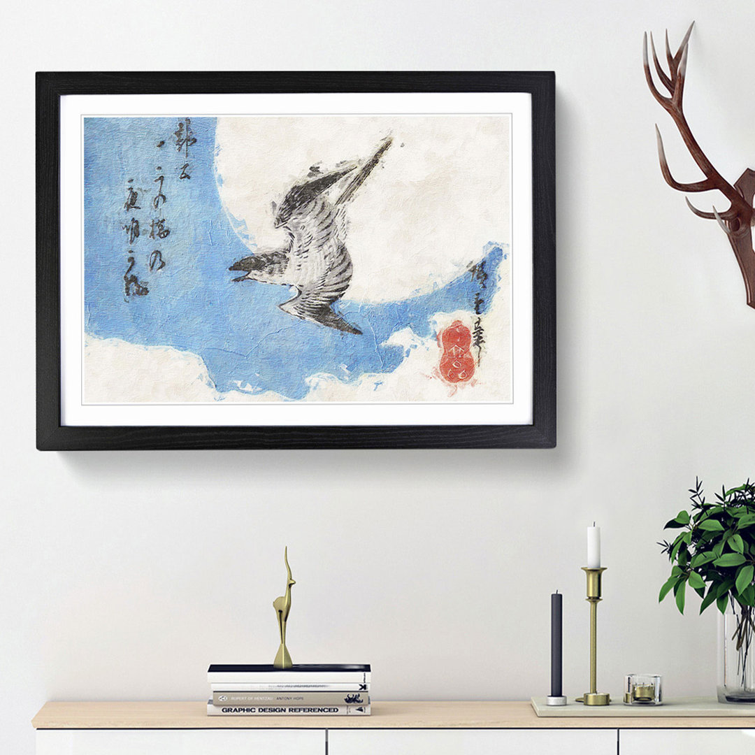 Lesser Cuckoo Bird by Utagawa Hiroshige - Picture Frame Painting Print