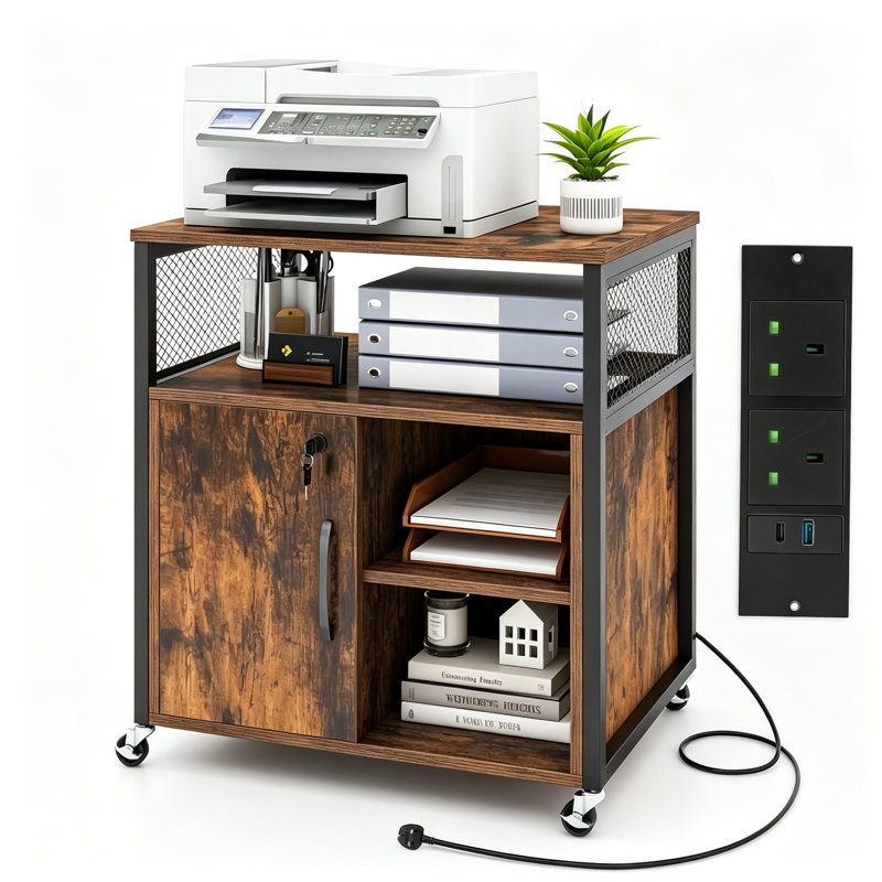 66cm H x 60cm W Printer Stand