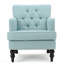 Fauteuil club capitonné