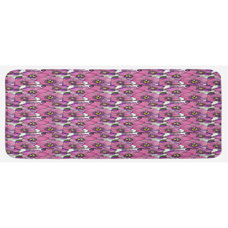 Tapis de cuisine aquarelle