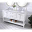 Ensemble de meuble-lavabo double 60 po Bonsai-24949960