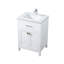 Ensemble de meuble-lavabo simple 24 po avec plateau en marbre d'ingénierie Harrison-1581920089