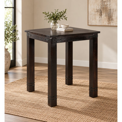 Cullens Bar Height Table in Dark Walnut