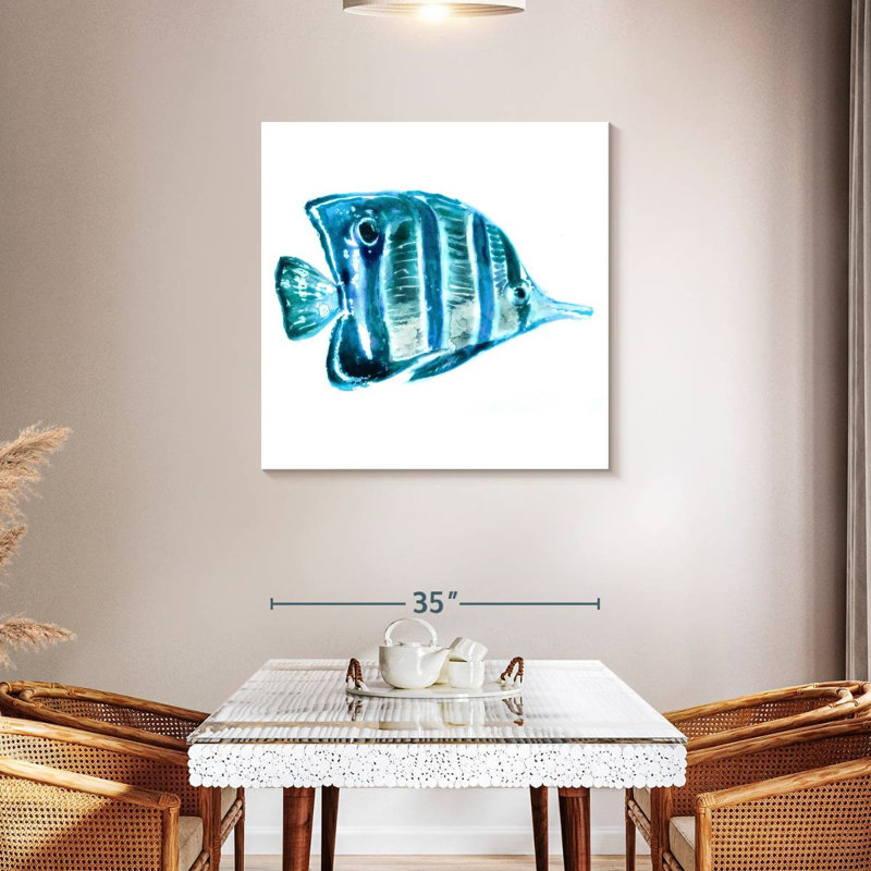 Crowle Fish III, 36" H x 36" W