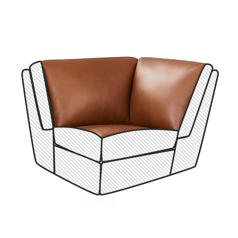 Dillon Top Grain Leather Wedge