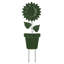 Piquet de jardin en métal tournesol