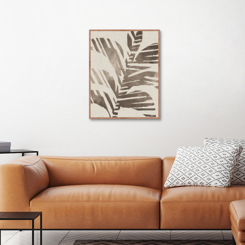 «Rough Botanical - 1» par Willowbrook, art mural encadré