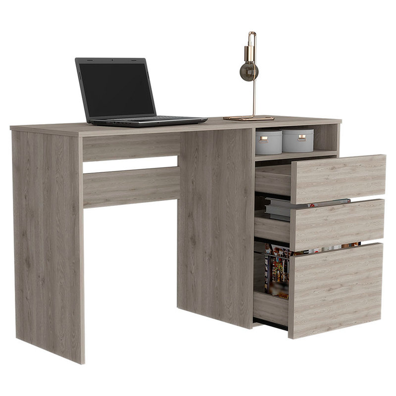 Rectangle l 17,2 po Broddrick, Gris clair