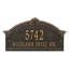 Plaque d'adresse murale sur 2 lignes Roselyn-523387067-523387057