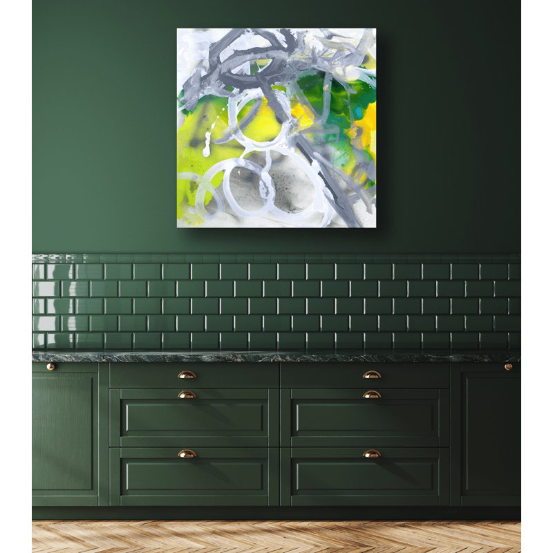 Emerald Print by John Beard, 12" H x 12" W x 3" D, Unframed