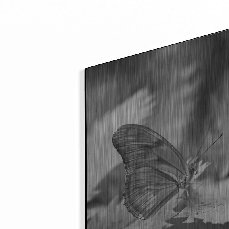 «Still» par Chris Moyer, art mural en métal, L 12 po x H 16 po