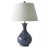Bleu; argent