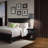 Madison 56 in. Modern LED Bedside Table Lamp with Fabric Drum Shade and Built-In USB Port