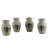 Holy Cross with Remember That You are Dust Keepsakes Set of 4 - Beige Set of 4 for human ashes