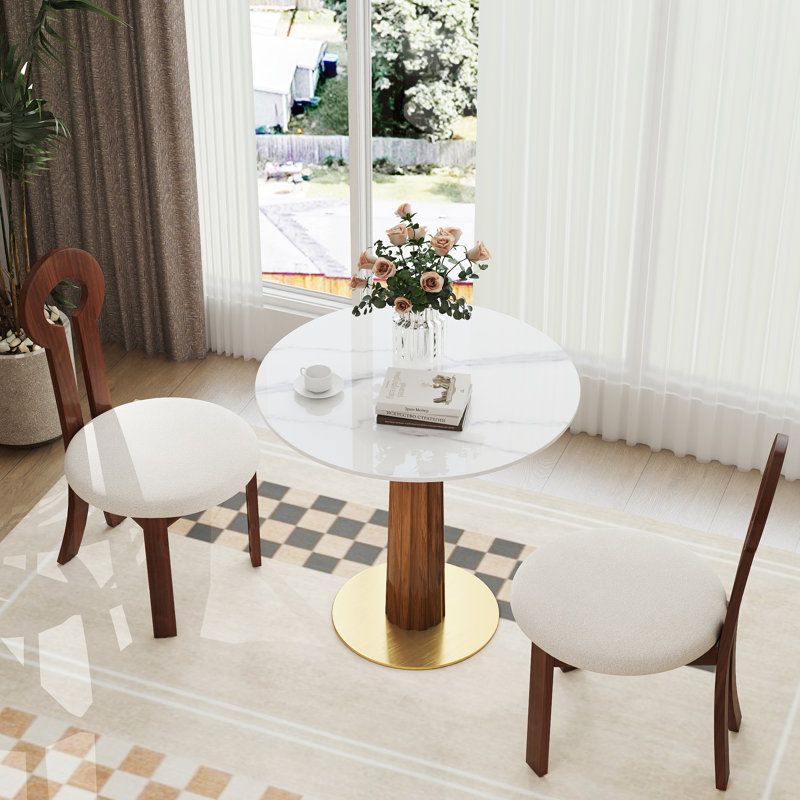 Ensemble de salle à manger 3 pièces Modern, Blanc
