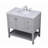 Amyra 36'' Single Bathroom Vanity with Marble Top-2112729822