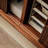 Retro design simple solid wood TV cabinet