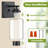 Set Of 2 Wall Sconces For Bathroom, Modern Vanity Light Fixtures, Matte Black Wall Mount Lighting Lanterns-432046005