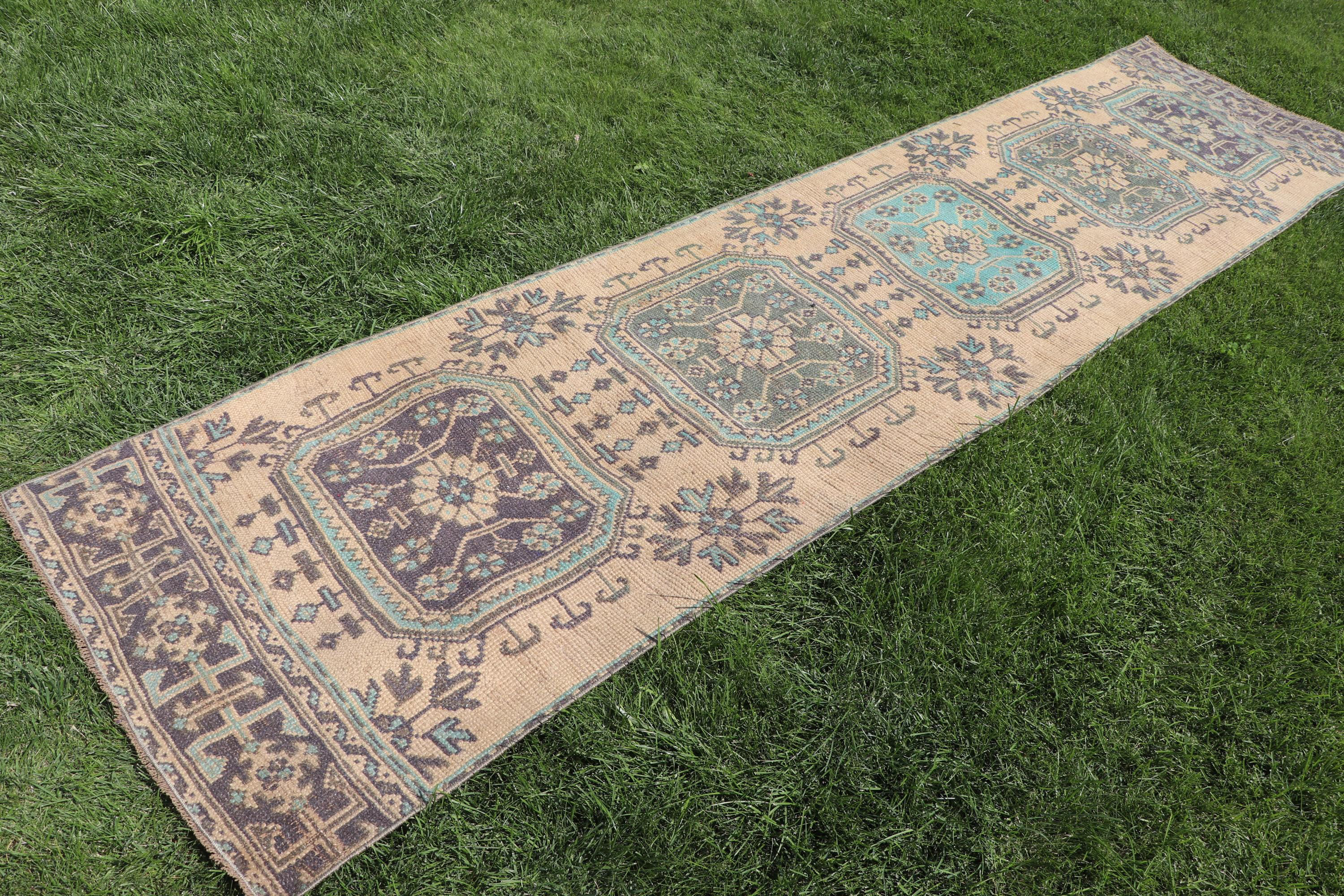 Earthy Fun Runner Rug Bungalow Rose Handcrafted Turkish Runner Rug with Geometric Designs in ...