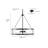 Bennetti 24.75" Wide 5-Light Chandelier-1018835496