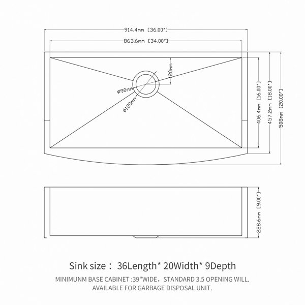 Dimensions du produit