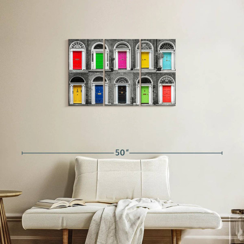 Couleurs de la porte Dublin, H 20 po x l 33 po