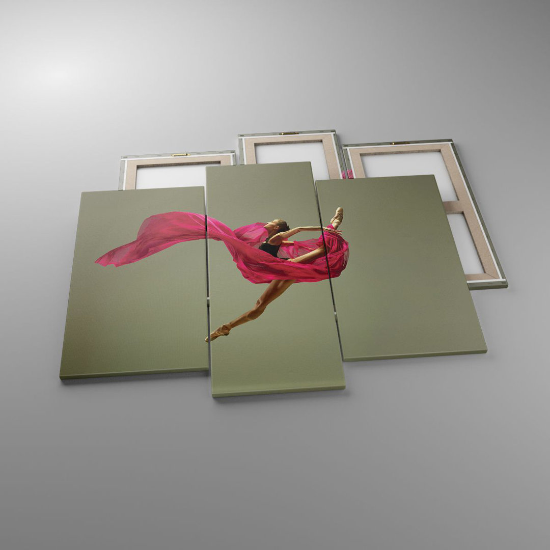 3-tlg. Fotodruck-Set Dancer Ballet Artist