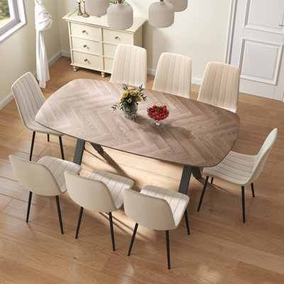 71” Rectangular Dining Room Table Set