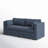 Winfree 78.8" W Upholstered Modular Sofa with Toss Pillows -436183