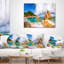 Coussin lombaire paradiso de mer paysages