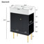 Meuble-lavabo élégant avec rangement abondant et design gracieux-484819940