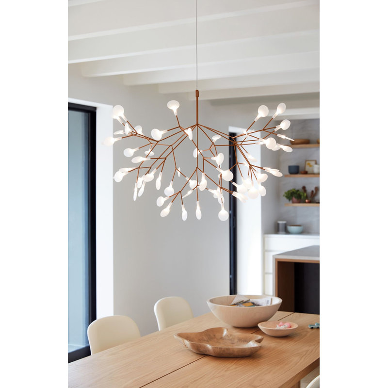 Lustre linéaire moderne à 45 lumières Heberling