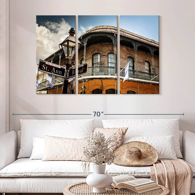 Nicci New Orleans Street Corner, H 24 po x l 38 po