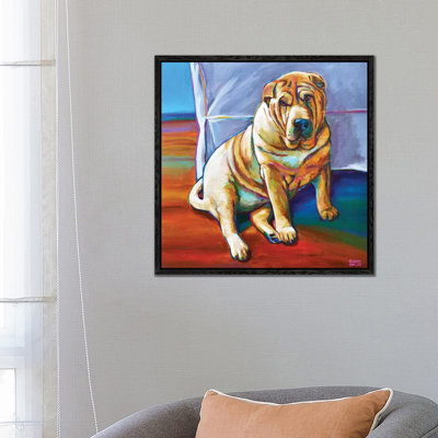 Shar-pei 1 Piece Wall Art on Canvas