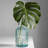 Fresno Diamond Glass Decorative Bottle