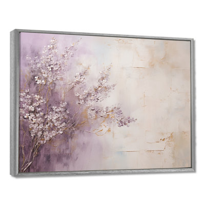 Blooming Lilac Melody II - Lilacs Canvas Wall Art