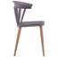 Mclean 44cm H Side Chair in Grey