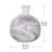 Svirla Vase-Black-And-White Swirl