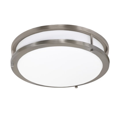 Envisage V Acrylic LED Flush Mount