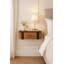 50cm W Solid Wood Bedside Table
