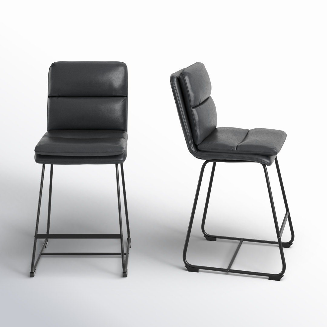 Volana Bar & Counter Stool (Set of 2) AllModern Seat 