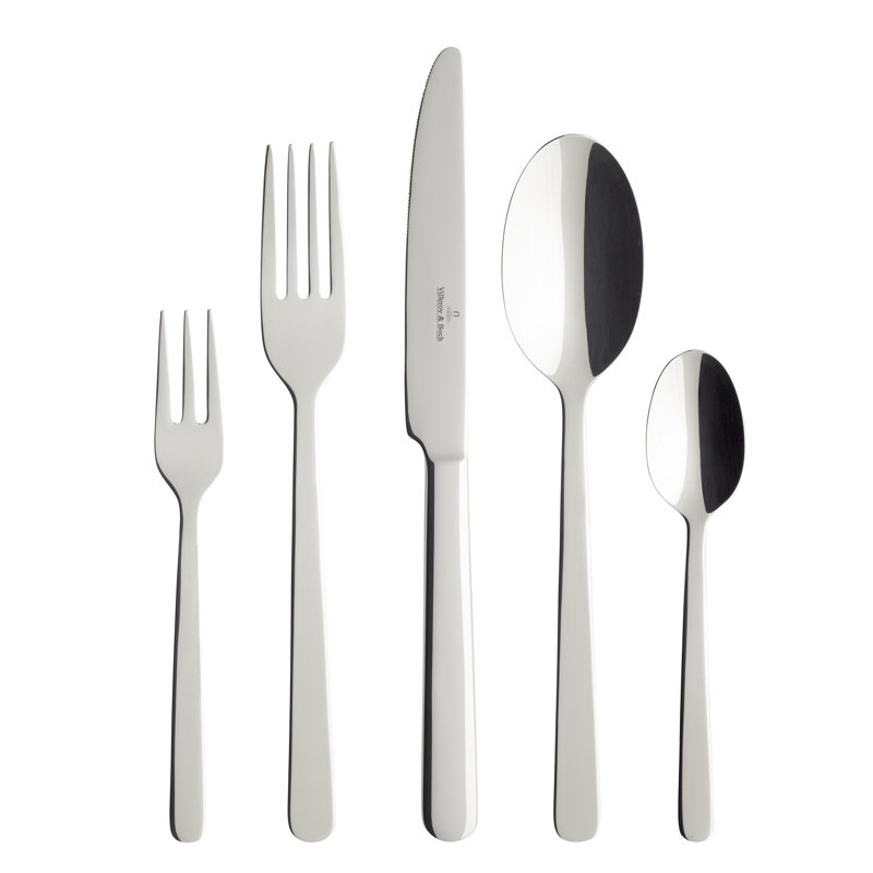 Louis 30 Piece 18/10 Stainless Steel Cutlery Set, Service for 6