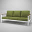 Canapé d'extérieur en métal avec coussin Sunbrella Townsend-1309216590-1309216588