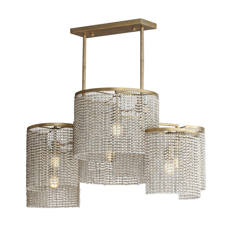 Luminaire suspendu fantaisie à 6 lumières Ilowell
